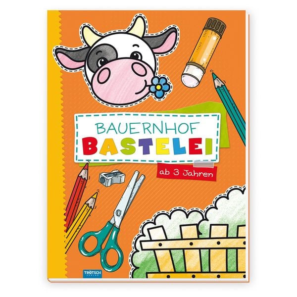 Produktbild: Tr&ouml;tsch Bastelbuch Bauernhof Bastelei