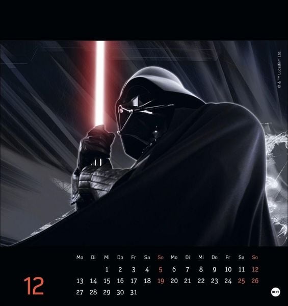 Produktbild: Star Wars Postkartenkalender 2027
