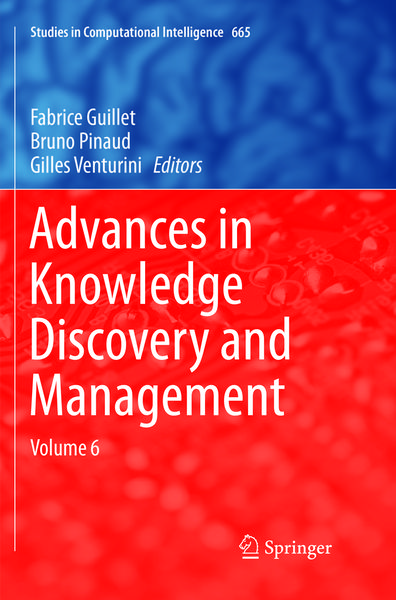 Produktbild: Advances in Knowledge Discovery and Management