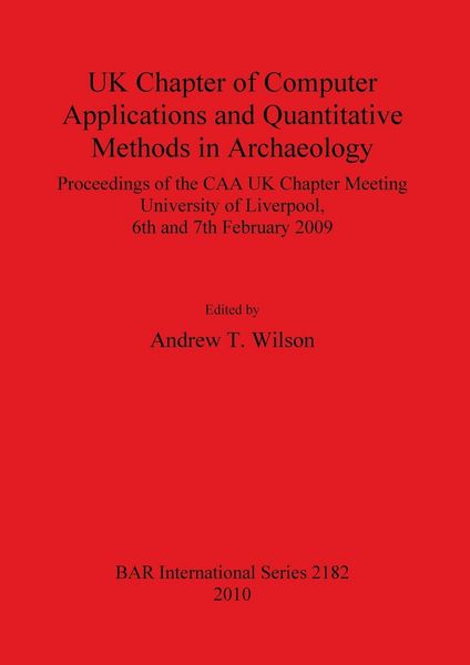 Produktbild: UK Chapter of Computer Applications and Quantitative Methods in Archaeology