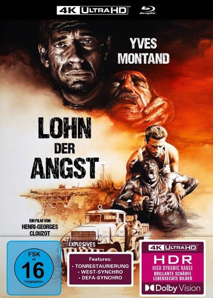 Produktbild: Lohn der Angst - 2-Disc Limited Collector's Edition Mediabook (4K Ultra HD + Blu-ray)