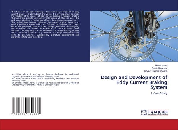 Produktbild: Design and Development of Eddy Current Braking System
