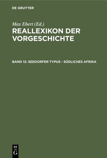 Produktbild: Seedorfer Typus - S&uuml;dliches Afrika