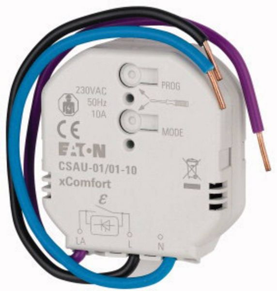 Produktbild: Eaton CSAU-01/01-10 xComfort Schaltaktor Schaltleistung (max.) 2300W
