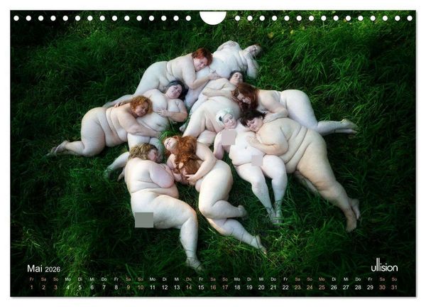 Produktbild: Kurvenstolz - Ode an die Weiblichkeit (Wandkalender 2026 DIN A4 quer), CALVENDO Monatskalender