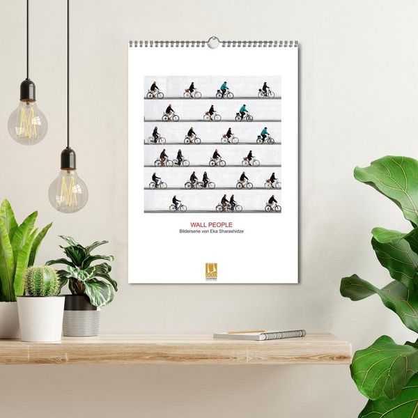 Produktbild: Wall People - Bilderserie von Eka Sharashidze (Wandkalender 2026 DIN A3 hoch), CALVENDO Monatskalender