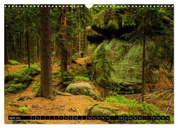 Produktbild: Sudeten Niederschlesien (Wandkalender 2026 DIN A3 quer), CALVENDO Monatskalender