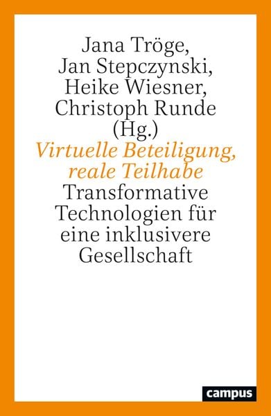 Produktbild: Virtuelle Beteiligung, reale Teilhabe