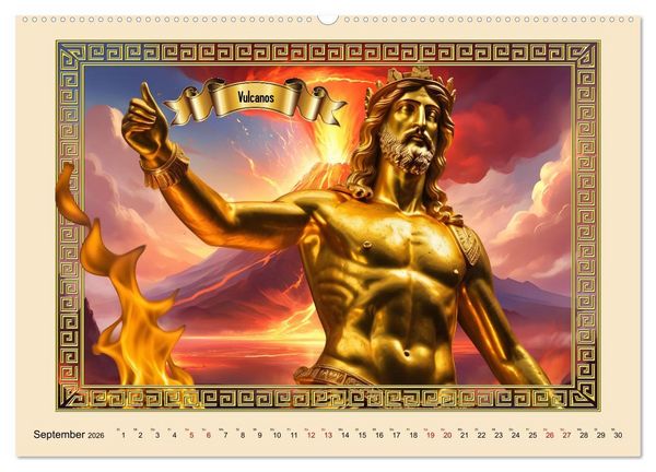 Produktbild: R&ouml;mische G&ouml;tter (Wandkalender 2026 DIN A2 quer), CALVENDO Monatskalender