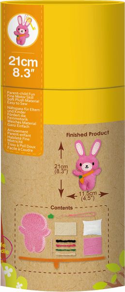 Produktbild: N&auml;hset Schl&uuml;sselanh&auml;nger Hase