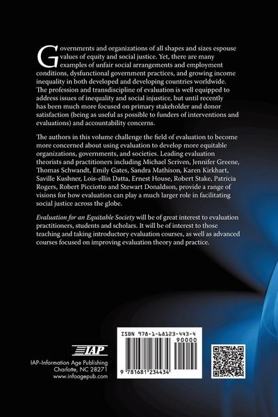 Produktbild: Evaluation for an Equitable Society
