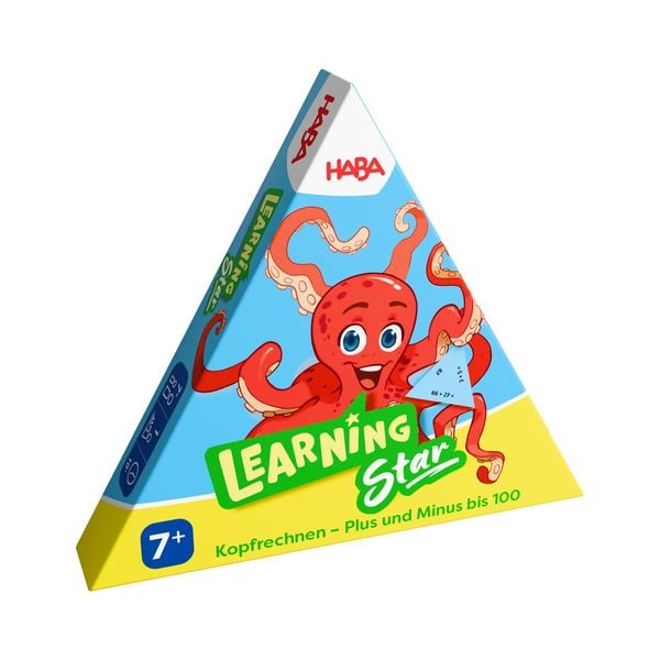 Produktbild: HABA 2013370002 - play+learn: Learning Star, Kopfrechnen-Plus und Minus bis 100, Legespiel