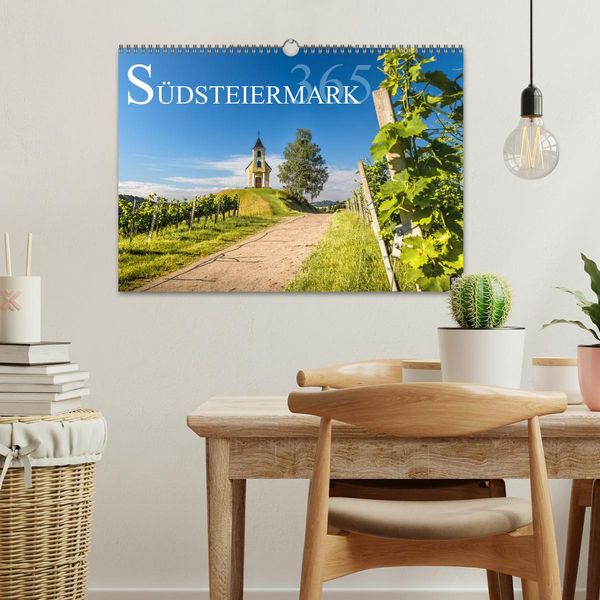 Produktbild: S&uuml;dsteiermark365 (Wandkalender 2026 DIN A3 quer), CALVENDO Monatskalender