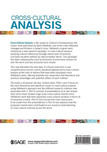 Produktbild: Cross-Cultural Analysis