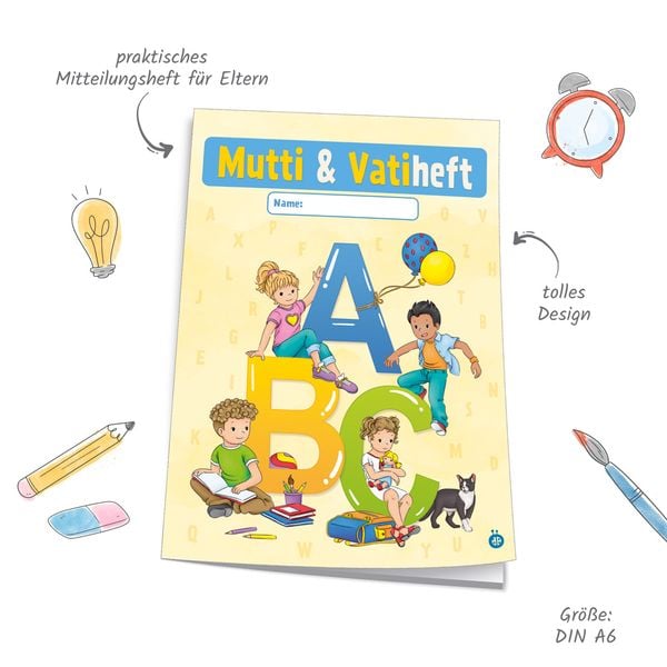 Produktbild: Tr&ouml;tsch Muttiheft Design ABC
