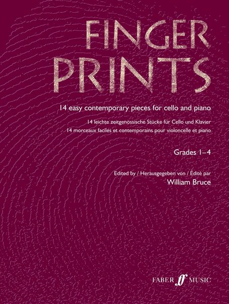 Produktbild: Fingerprints, Cello and Piano, Grades 1-4