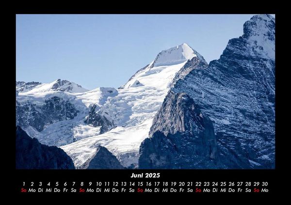Produktbild: Berge 2025 Fotokalender DIN A3