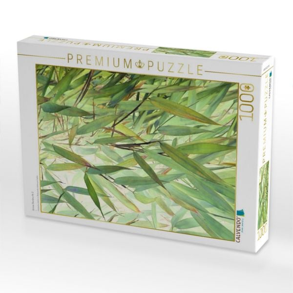 Produktbild: CALVENDO Puzzle Gr&uuml;ner Bambus Nr. 2 | 1000 Teile Lege-Gr&ouml;&szlig;e 64x48cm Foto-Puzzle f&uuml;r gl&uuml;ckliche Stunden