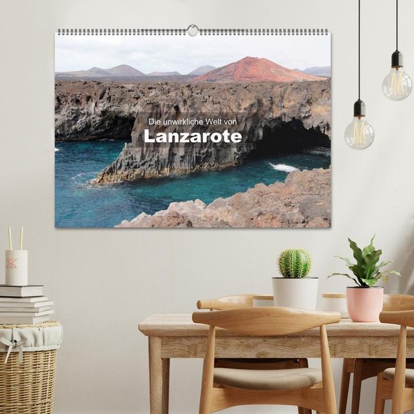 Produktbild: Die unwirkliche Welt von Lanzarote (Wandkalender 2026 DIN A2 quer), CALVENDO Monatskalender