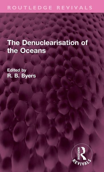 Produktbild: The Denuclearisation of the Oceans
