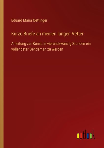 Produktbild: Kurze Briefe an meinen langen Vetter