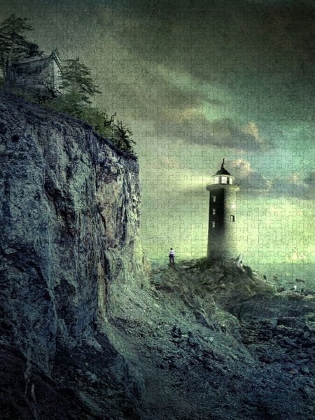 Produktbild: CALVENDO Puzzle Irgendwo an der K&uuml;ste | 1000 Teile Lege-Gr&ouml;&szlig;e 64x48cm Foto-Puzzle f&uuml;r gl&uuml;ckliche Stunden