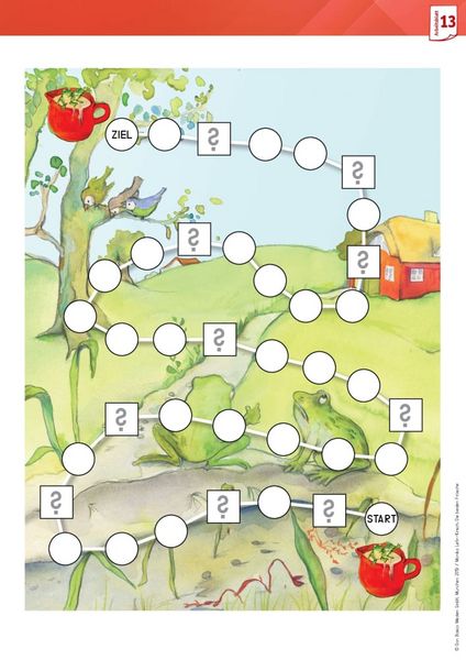 Produktbild: Arbeitsmaterial Grundschule. Fabeln f&uuml;r den Deutschunterricht. Die beiden Fr&ouml;sche: Eine Fabel von &Auml;sop.