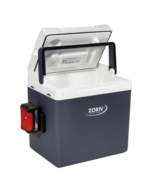 Produktbild: ZORN Z 26 DC PX 12/24V Akku-K&uuml;hlbox Thermoelektrisch 12 V, 18 V, 24 V Grau 25 l K&uuml;hlfunktion: Delta T: bis zu 17&deg;C unter Umgebungstemperatur