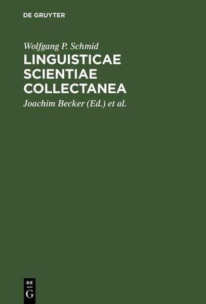 Produktbild: Linguisticae Scientiae Collectanea