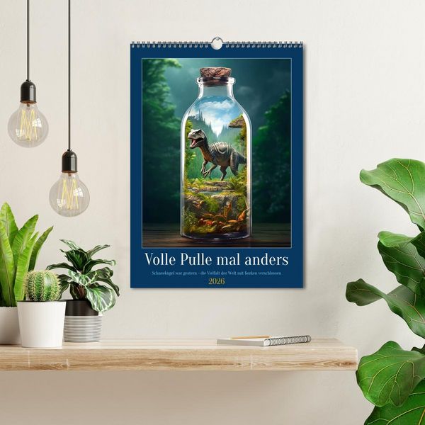 Produktbild: Volle Pulle mal anders (Wandkalender 2026 DIN A3 hoch), CALVENDO Monatskalender
