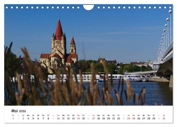 Produktbild: Wiener Eindr&uuml;cke (Wandkalender 2026 DIN A4 quer), CALVENDO Monatskalender