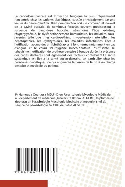 Produktbild: Les candidoses buccales chez les diab&eacute;tiques