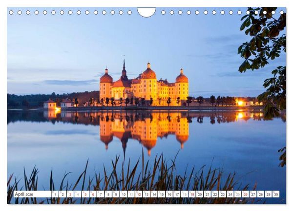 Produktbild: Die deutschen Bundesl&auml;nder - Sachsen (Wandkalender 2026 DIN A4 quer), CALVENDO Monatskalender