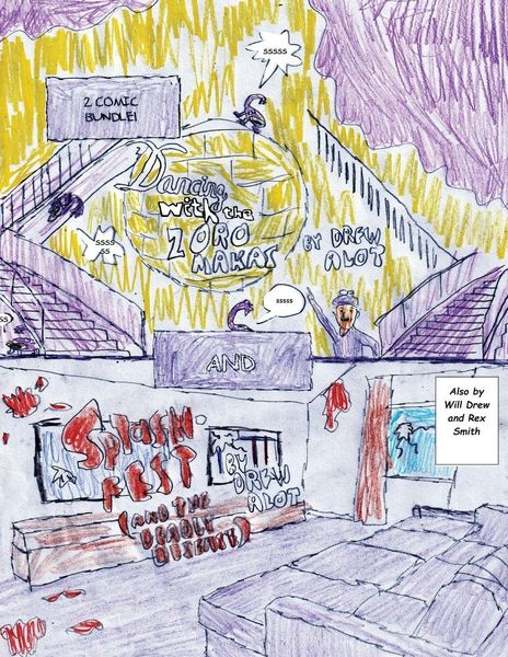 Produktbild: Dancing With The Zoromakas PLUS Splash-Fest and the Deadly Disease (This is a 2 Comic Bundle with the comic "Dancing With The Zoromakas" and the comic