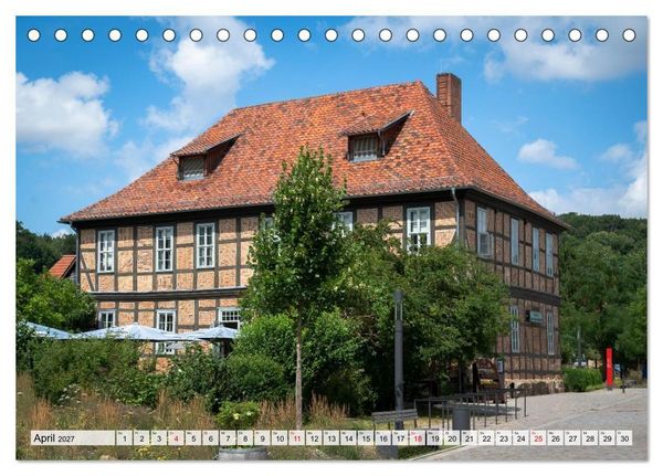 Produktbild: Klosterwelten - Zisterzienser im Harz (Tischkalender 2027 DIN A5 quer), CALVENDO Monatskalender