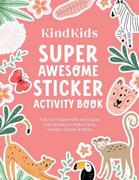 Produktbild: KindKids Super Awesome Sticker Activity Book
