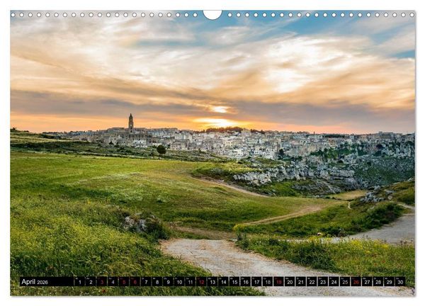 Produktbild: Matera (Wandkalender 2026 DIN A3 quer), CALVENDO Monatskalender
