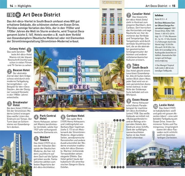 Produktbild: TOP10 Reisef&uuml;hrer Miami & Keys