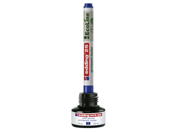 Produktbild: Edding Permanentmarker EcoLine 25, 4er Set
