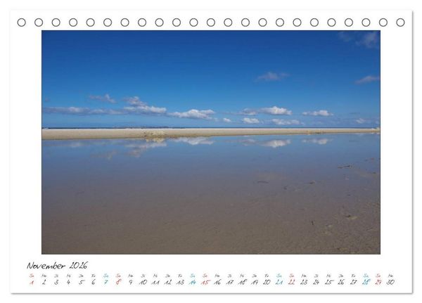 Produktbild: Amrum - Farben einer Insel (Tischkalender 2026 DIN A5 quer), CALVENDO Monatskalender