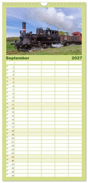 Produktbild: Familienplaner 2027 - Die Schlei - Segelrevier und Naturpark mit 5 Spalten (Wandkalender, 21 x 45 cm) CALVENDO
