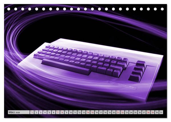 Produktbild: Computer der 80er (Tischkalender 2026 DIN A5 quer), CALVENDO Monatskalender