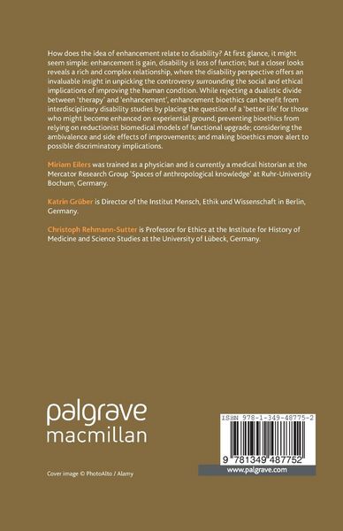 Produktbild: The Human Enhancement Debate and Disability