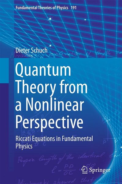 Produktbild: Quantum Theory from a Nonlinear Perspective