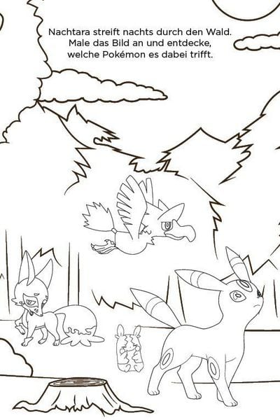 Produktbild: Pok&eacute;mon: Magischer Malspa&szlig; - Entdecke verborgene Motive!