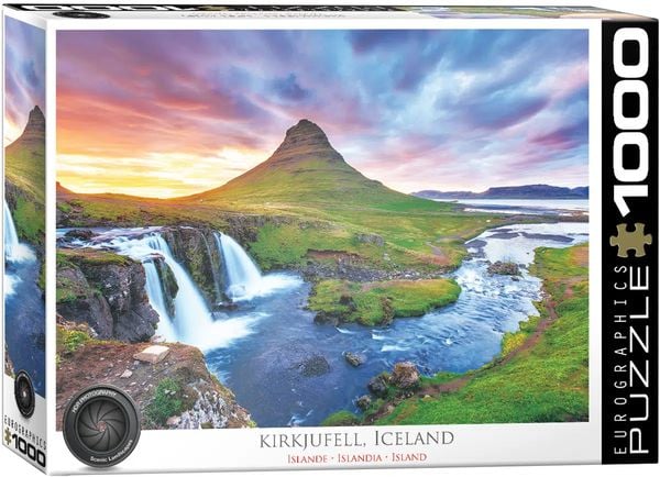 Eurographics 6000-5642 - Kirkjufell, Island , Puzzle, 1.000 Teile