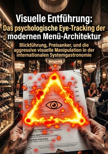 Visuelle Entführung: Das psychologische Eye-Tracking der modernen Menü-Architektur, Taschenbuch von Nadine Baecker, Epubli, 9783565361205