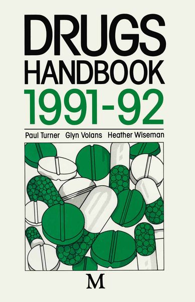 Produktbild: Drugs Handbook 1991-92