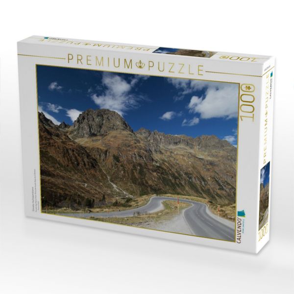 Produktbild: CALVENDO Puzzle Silvretta-Hochalpenstrasse | 1000 Teile Lege-Gr&ouml;&szlig;e 64x48cm Foto-Puzzle f&uuml;r gl&uuml;ckliche Stunden