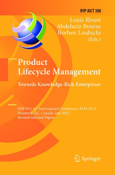 Produktbild: Product Lifecycle Management: Towards Knowledge-Rich Enterprises